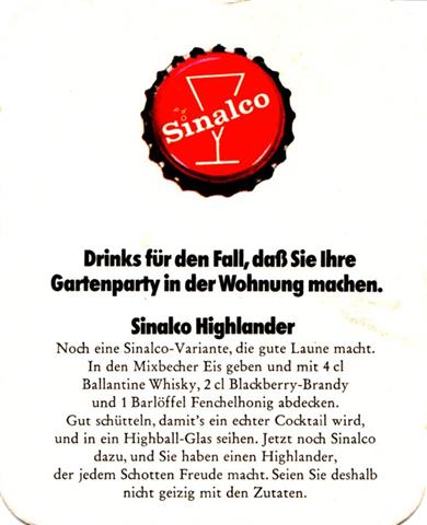 duisburg du-nw sinalco drinks 2a (recht195-highlander-schwarzrot)